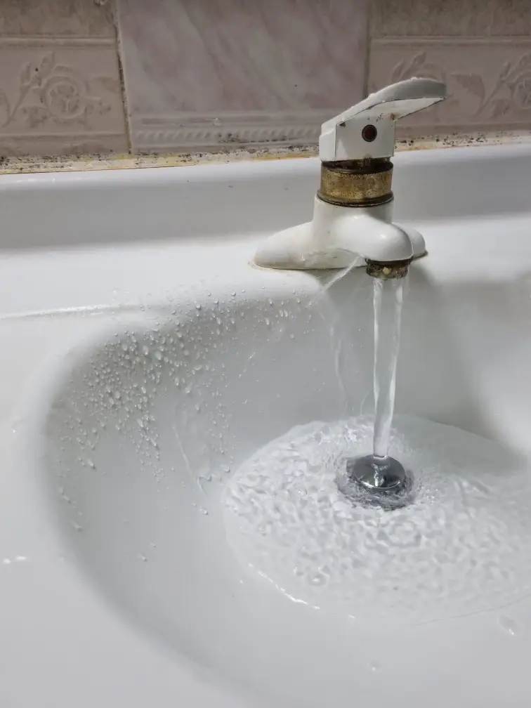 세면대 폽옵 교체 9